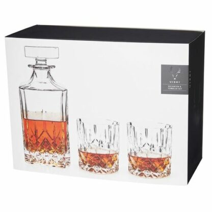 Zoom to enlarge the True Decanter • Viski Crystal Liquor Set