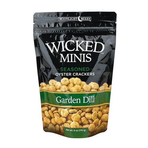 Zoom to enlarge the Wicked Mix Snack Crackers • Mini Garden Dill