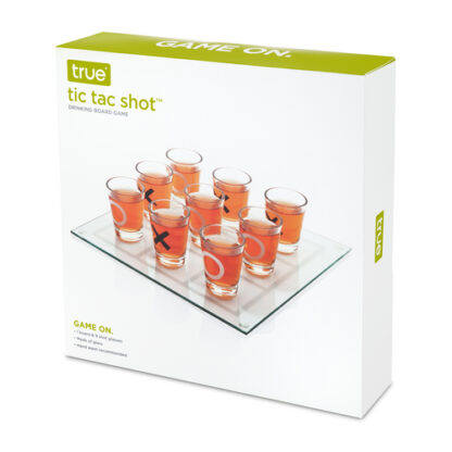 Zoom to enlarge the True Game • Tic Tac Shot Drinking Board Game