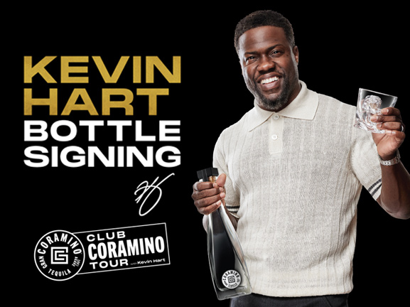 Kevin Hart Bottle Signing Events