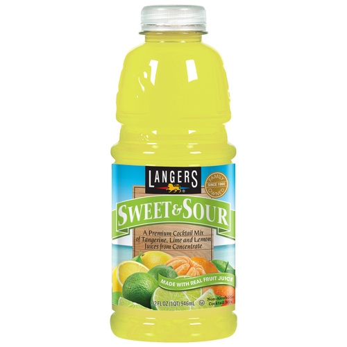 Zoom to enlarge the Langers Cocktail Mix &bull; Sweet & Sour