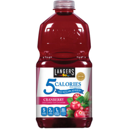 Zoom to enlarge the Langer’s 5 Calorie Cranberry Cocktail Juice