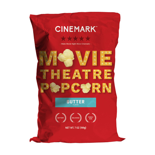 Cinemark Movie Theatre Butter Popcorn