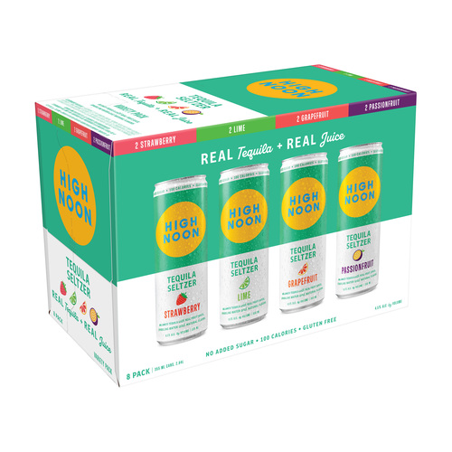 High Noon Sun Sips • Tequila Variety Pack 8pk355ml