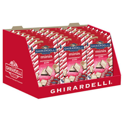 Zoom to enlarge the Holiday • Ghirardelli Peppermint Bark Minis