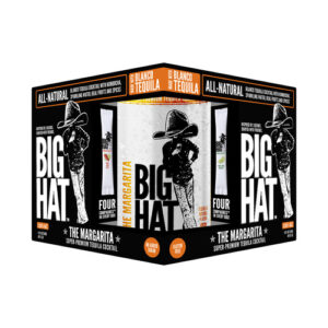 Big Hat Cocktails • Margarita 4pk-12oz