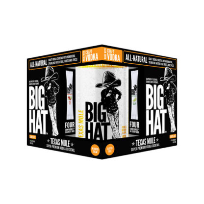 Zoom to enlarge the Big Hat Cocktails • Texas Mule 4pk-12oz