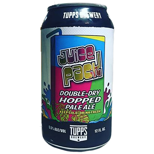 Zoom to enlarge the Tupps Brewing Juice Pack Hazy IPA &bull; 1 / 2 Barrel Keg