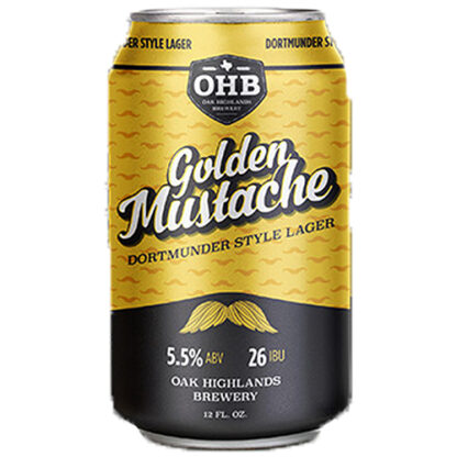 Zoom to enlarge the Oak Highlands Brewery Golden Mustache • 1 / 6 Barrel Keg