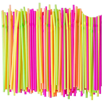 Zoom to enlarge the Straws •neon Flex  •25 / 400ct