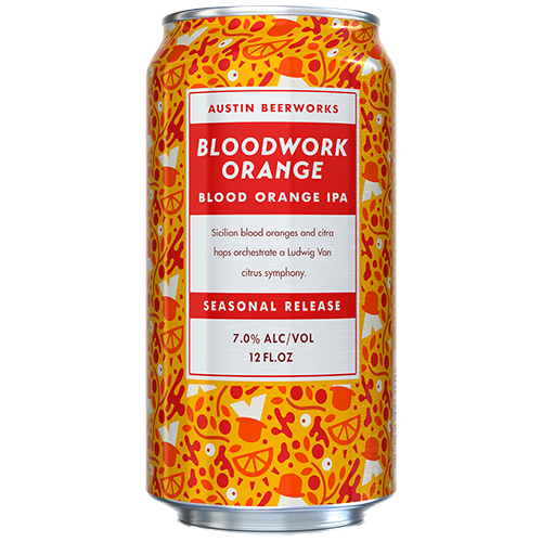 Zoom to enlarge the Austin Beerworks Bloodwork Orange IPA • 1 / 6 Barrel Keg