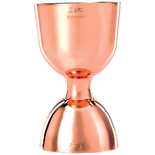Zoom to enlarge the Barfly Copper Straight Rim Dbl Jigger 1 X 2 oz