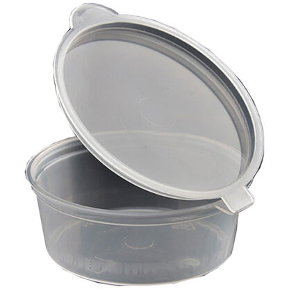 Zoom to enlarge the Economy Trans Souffle Cup Lid 25 / 100