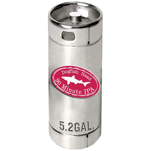 Zoom to enlarge the Dogfish Head 90 Minute IPA &bull; 1 / 6 Barrel Keg