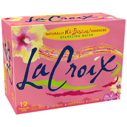 Zoom to enlarge the La Croix Hibiscus Flavored Sparkling Water 12 oz Can