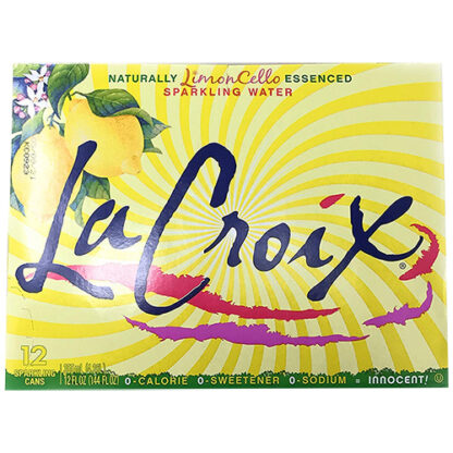 Zoom to enlarge the La Croix Limoncello Flavored Sparkling Water 12 oz Can