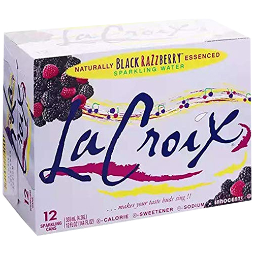Zoom to enlarge the La Croix &bull; Black Razzberry Sparkling Water 12 oz