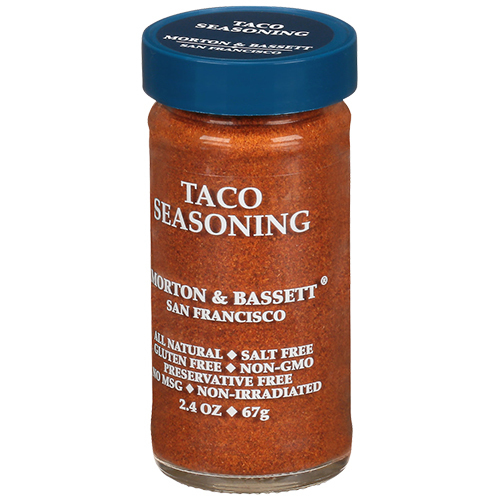 Morton & Bassett Taco Seasoning - 2.4 oz