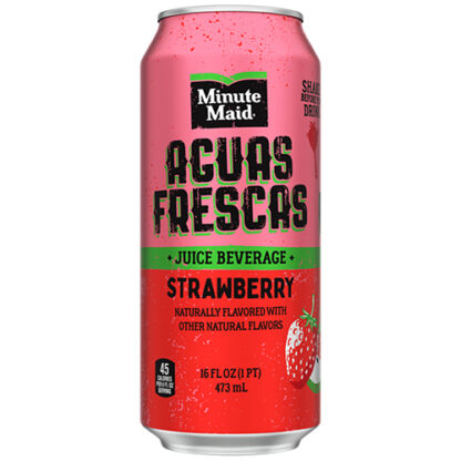 Zoom to enlarge the Minute Maid • Aguas Frescas Strawberry