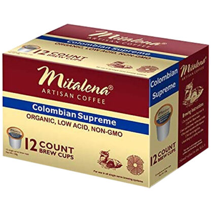 Zoom to enlarge the Mitalena Organic Coffee Kcup • Colombian Supremo