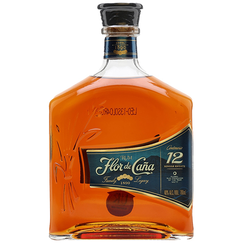 Zoom to enlarge the Flor De Cana Rum • 12yr with Glasses