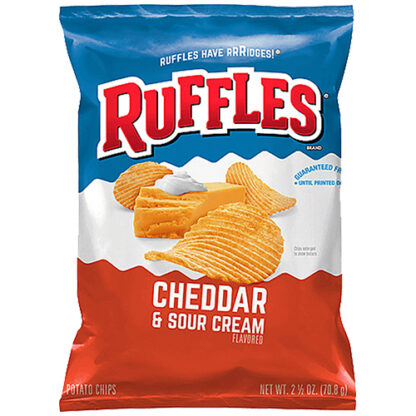 Zoom to enlarge the Ruffle’s Cheddar & Sour Cream Potato Chips