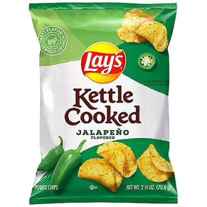 Zoom to enlarge the Lay’s Kettle Cooked Jalapeno Flavored Potato Chips