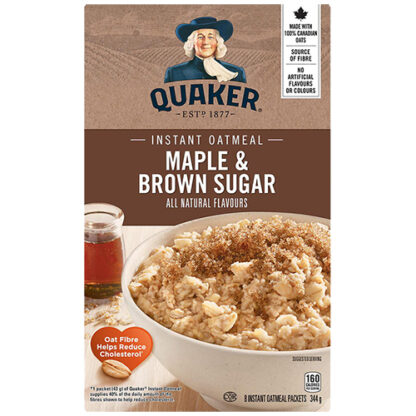 Zoom to enlarge the Quaker Maple Brown Sugar Oatmeal