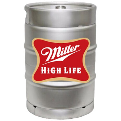 Zoom to enlarge the Miller High Life • 1 / 2 Barrel Keg