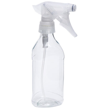 Zoom to enlarge the White Clear Plastic Spray Bottle • 32 oz