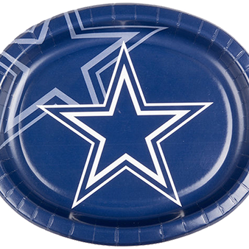 Zoom to enlarge the Cc &bull; Paper Oval Platter Dallas Cowboys