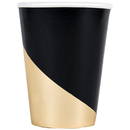 Zoom to enlarge the Cc • Paper Cup Black & Gold
