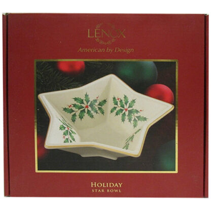 Zoom to enlarge the Cc Holiday • Bowl 8in Paper Holly & Berries