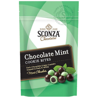 Zoom to enlarge the Sconza Candy Pouch • Dark Mint Cookie Bites