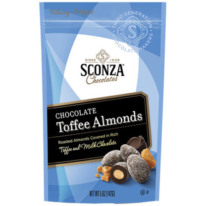 Zoom to enlarge the Sconza Candy Pouch • Chocolate Toffee Almonds