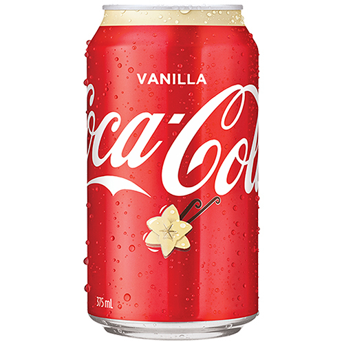 Zoom to enlarge the Coke Vanilla