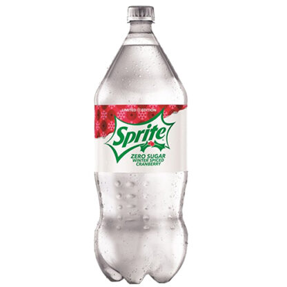 Zoom to enlarge the Sprite • Winter Spiced Cranberry Zero Sugar 2 Lt