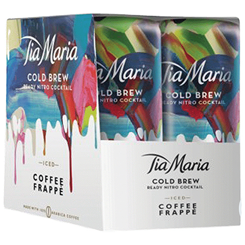 Tia Maria Cold Brew Coffee Frappe 4pk200ml