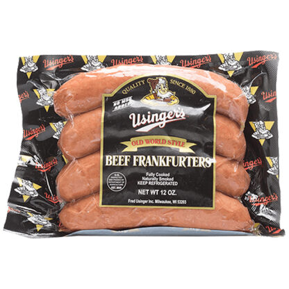 Zoom to enlarge the Usinger Beef Frankfurters Natural Casing