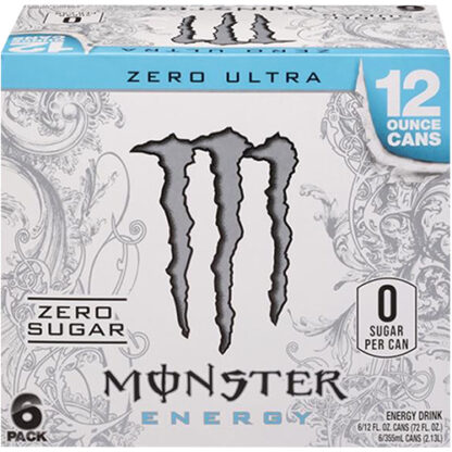 Zoom to enlarge the Monster Energy Drink • Zero Ultra 12 oz 6 Pack