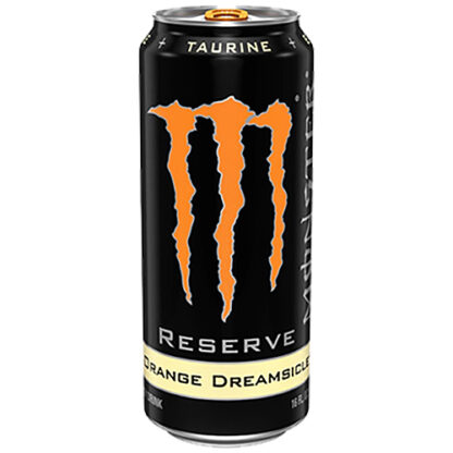 Zoom to enlarge the Monster Energy Drink • Reserve Orange Dreamsicle