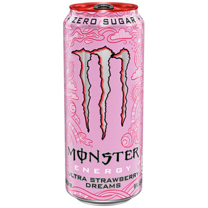 Zoom to enlarge the Monster Energy Drink • Ultra Strawberry Dream