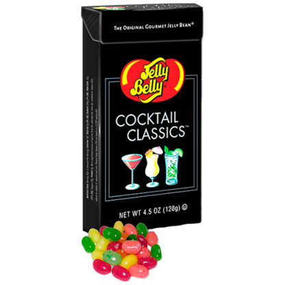 Zoom to enlarge the Jelly Belly Flip Top Box • Cocktail Classics