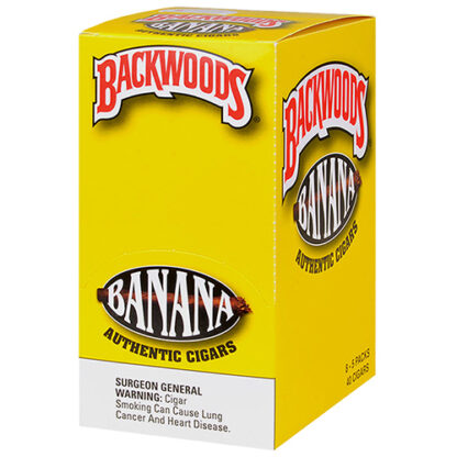 Zoom to enlarge the Cigar Backwoods Banana 5pk