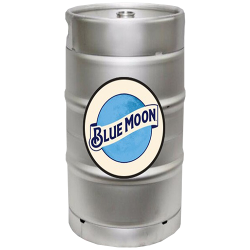 Zoom to enlarge the Blue Moon White Ale &bull; 1 / 2 Barrel Keg