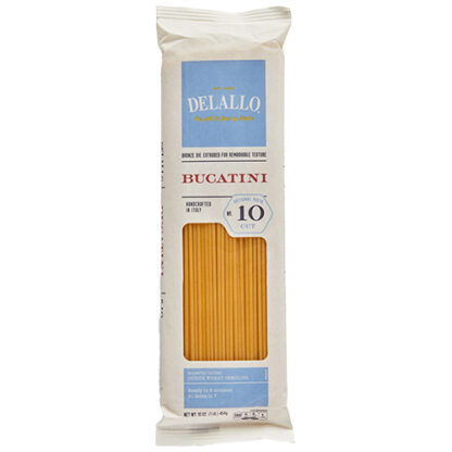 Zoom to enlarge the Delallo Pasta • Bucatini #10