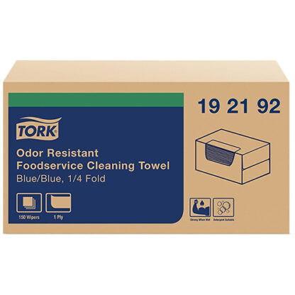 Zoom to enlarge the Tork • Antimicrobial Foodservice Cloth Blue 4 / 50ct