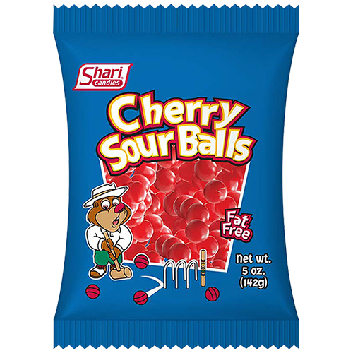 Zoom to enlarge the Shari Candies &bull; Cherry Sour Balls