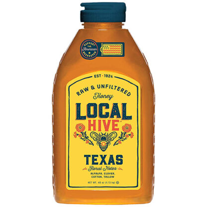 Zoom to enlarge the Local Hive • Raw Honey From Texas