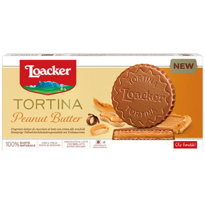 Zoom to enlarge the Loacker • Tortina Peanut Butter